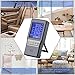 Air Quality Monitor Indoor, Yvelines Test CO2/Formaldehyde/TVOC/PM2.5/PM10, Multifunctional Air Quality Tester for Home Office Indoor (Grey)