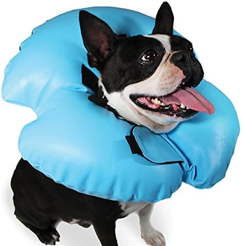KVP Air-O Pet Inflatable Recovery Collar, Fits 6" to 10" Neck/4.5" Depth
