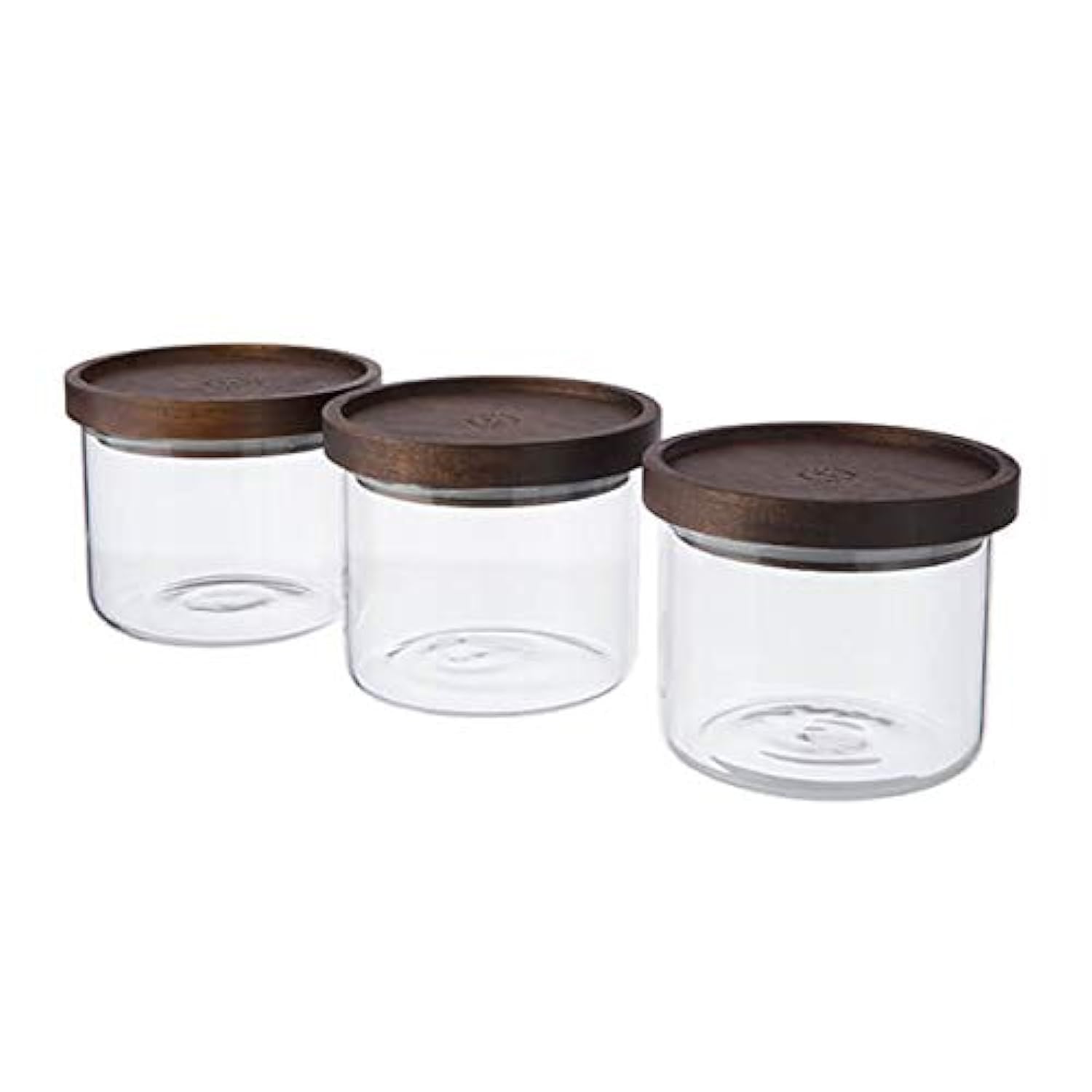 ARTISAN STREET 600ml Stacking Storage Jar Set Of 3