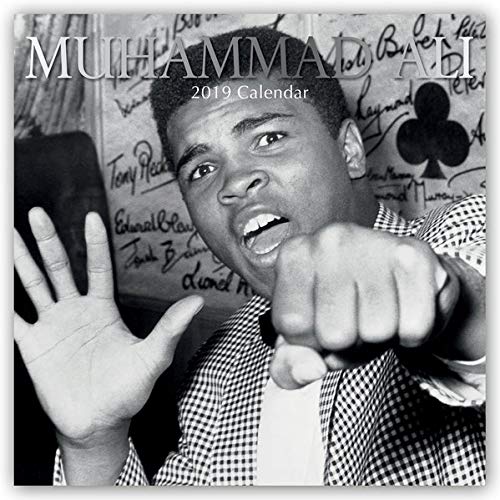 2019 Wall Calendar - Muhammad Ali Calendar, 12 x 12 Inch Monthly View, 16-Month, Boxing Greats and L by 