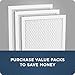 Filtrete 20x20x1 AC Furnace Air Filter, MERV 13, MPR 2200, Elite Allergen, Bacteria & Virus Filter, 3-Month Pleated 1-Inch Electrostatic Air Cleaning Filter, 2-Pack (Actual Size 19.719x19.719x0.78 in)