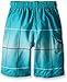 Kanu Surf Boys' Vector Plaid Swim Trunks