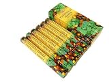 Patchouli Amber - Box of Six 20 Stick Hex Tubes - HEM Incense Hand Rolled In India