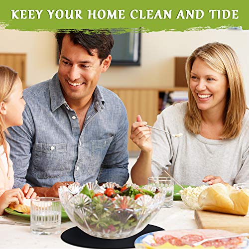 2 Pack 12 Inch Silicone Microwave Mat NonStick Oven Mat Microwave