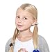 30 Pack: HBY Girls No Crease Ouchless Stretch Elastic Hair Bow Ties Ponytail Holders