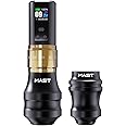 Mast Fold2 Pro Wireless Tattoo Machine, Rotary Tattoo Gun Pen, 2 Grips 40mm & 44mm, Mcore-C1 Powerful Motor, 7 Strokes Length