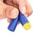 6MILES 2016 Newest Design Deep Blue 300Pcs 7.21.3 cm EVA Sponge Foam Soft Head Hollow Out Refill Bullet Darts Equipment for Nerf N-Strike Elite Series Blasters Kid Toy Gun Parts Play Game Gift