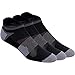 ASICS Quick Lyte Cushion Single Tab Socks - Shocking Orange Assorted ZK2241 (3-Pack)