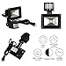 T-SUN Motion Sensor Flood Lights, 10W Outdoor LED Flood Lights, Adjustable Lighting Duration and Sensitivity Waterproof Lights for Outdoor and Indoor