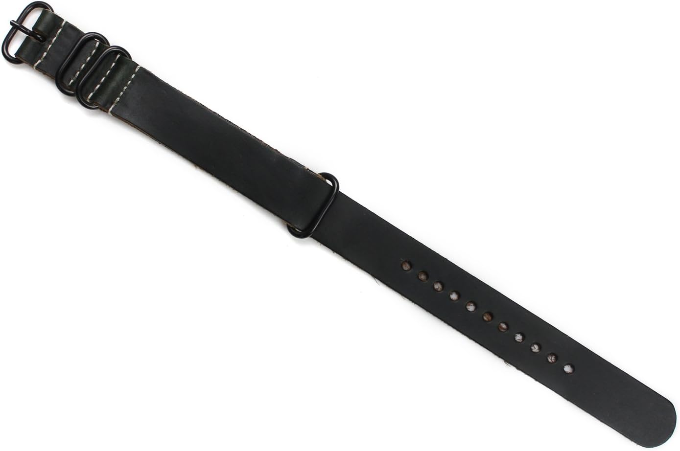 Horween Chromexcel N.A.T.O Watch Strap [Green, 22mm]