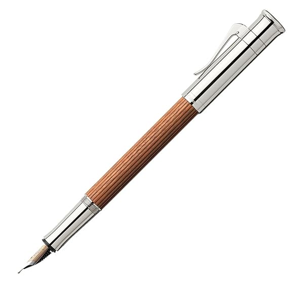 Graf von Faber-Castell, Füller, Classic, Pernambuk, Braun | Füllfederhalter, Füllhalter, edel, hochwertig, Luxus, Schreibgerä