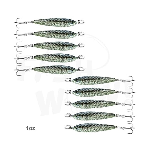 10pcs-Silver-Anchovy-1oz-Fish-Bait-Jig-with-Treble-Hook-Fish-WOW