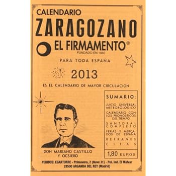 2013 - calendario zaragozano 2013 - calendario zaragozano