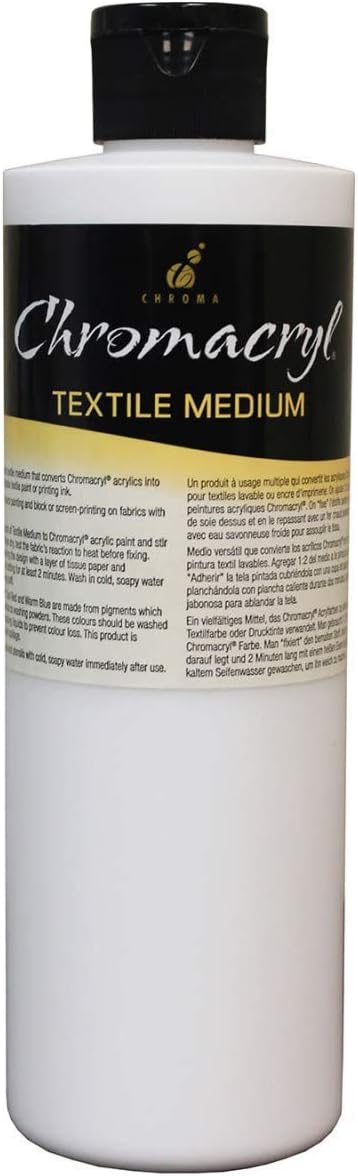 Color Splash Paint CC1904 Chromacrylic Textile Medium, 16.9 oz (2 Units)