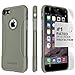 SaharaCase Classic for iPhone SE 2020 (Gen 2), 8 & 7 Protection Kit with [ZeroDamage Screen Protector] Rugged Anti-Slip [Shockproof Bumper] – Military Green