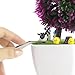 Whonline 150 Pcs Miniature Fairy Garden Decoration with 1pcs Tweezer Tool + 1 Bag of Pins + 1 Hot Glue Stick