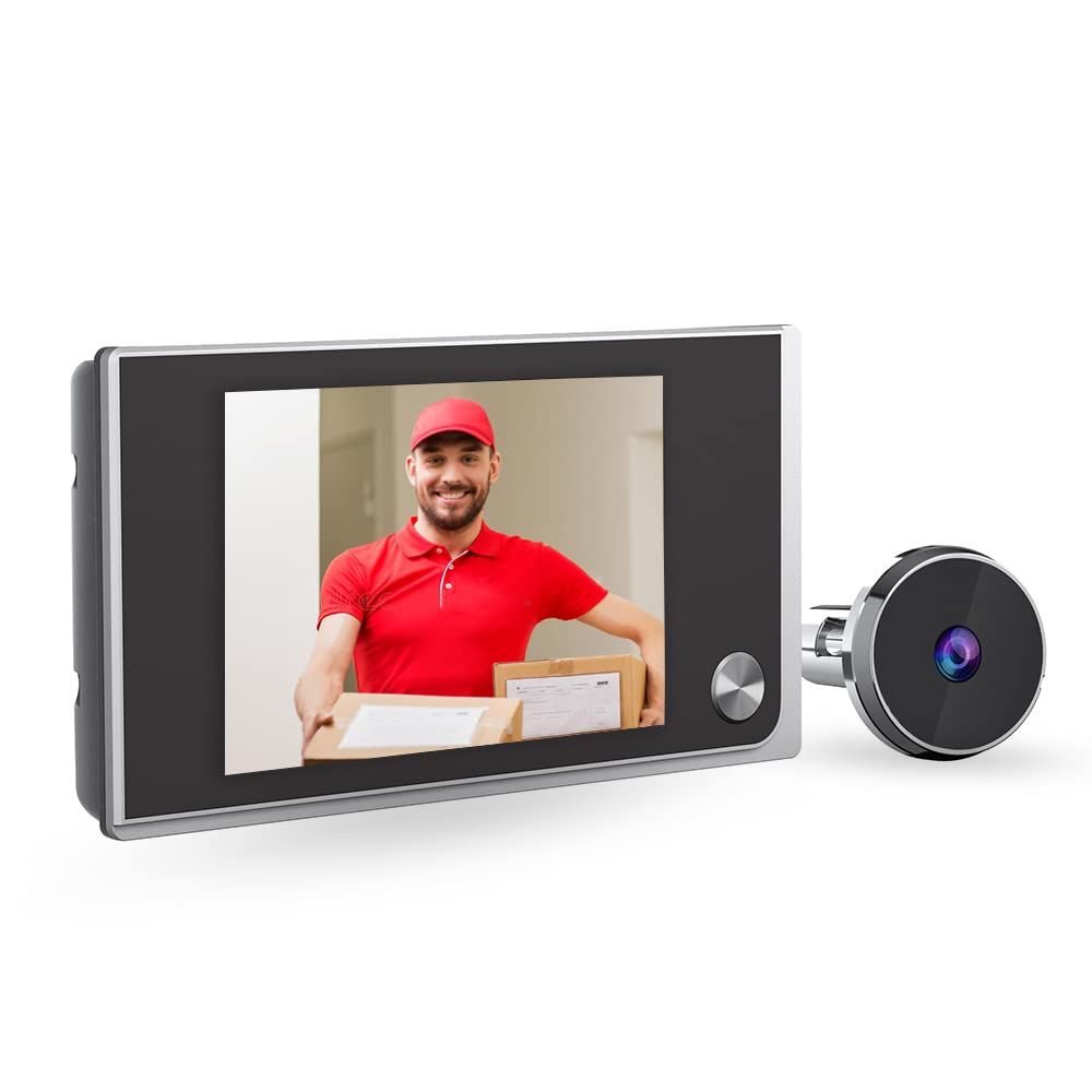 Photo 1 of ***PARTIAL SET, SELLING AS IS, FINAL SALE***NAIERDI Peephole Camera for Apartment Door 3.5 inch LCD HD Screen 120 Degree Wide Angle Visual Doorbell Digital Door Viewer Super Long Standby Time***PARTIAL SET, SELLING AS IS, FINAL SALE***