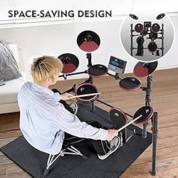 MUSTAR Electronic Drum Set, 10 Piece Electric Drum