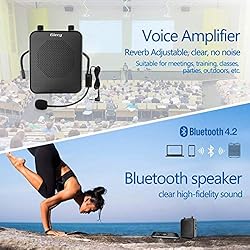 Giecy Voice Amplifier, Giecy 30W 2800mAh