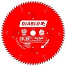 Freud D1280X Diablo 12-Inch 80 Tooth ATB Crosscutting Saw Blade with 1-Inch Arbor