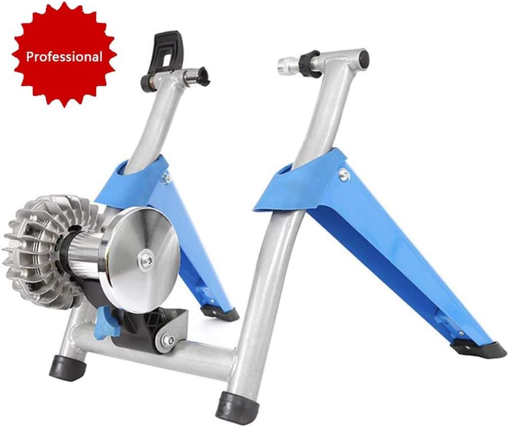 YLEI Bike Trainer Stand - Indoor Bicycle Bike Trainer Exercise Stand Training Wheels Resistance Stationary, Sports Bike Trainer Stand, for 26'' to 29'' and 700C Wheels