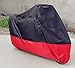 Tokept Universal Black and Red Motorcycle Cover Waterproof Sun UV (XL Large) for 104