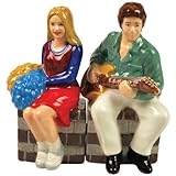 Westland Giftware The Brady Bunch Magnetic Marcia and Greg Salt and Pepper Shaker Set, 3-1/2-Inch