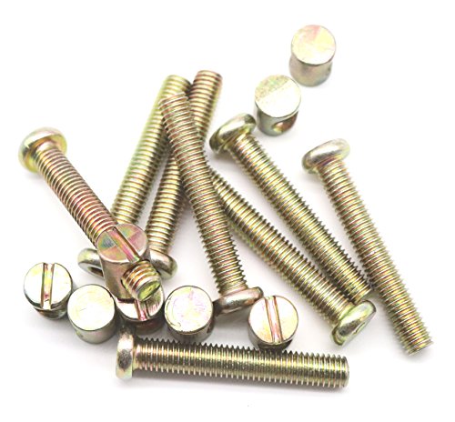 binifiMux 8 Set M8 x 50mm Hex Key Drive Socket Cap Furniture Bolt w/ M8 x 15mm Barrel Nut