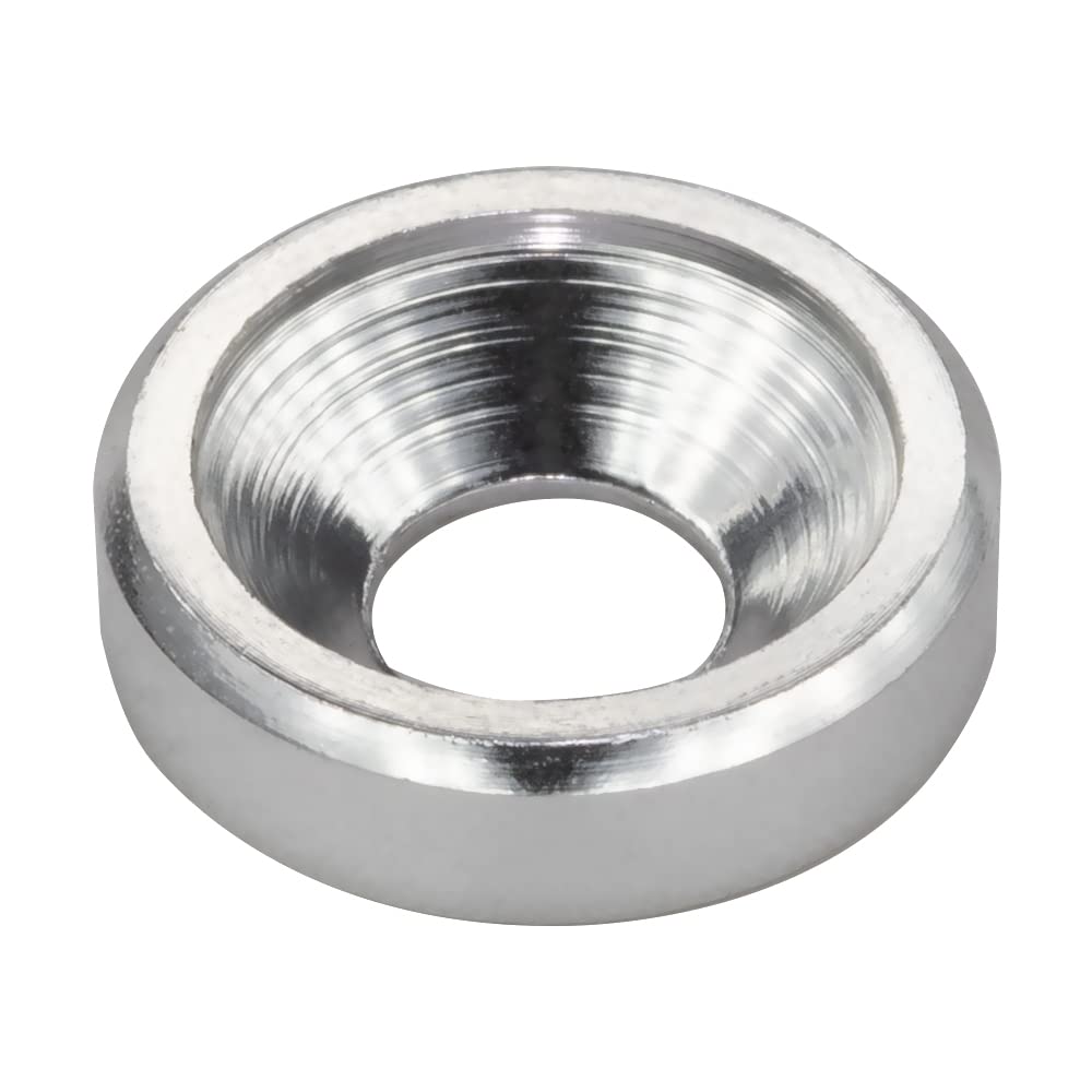 Photo 1 of [60PCS] M3 Finishing Countersunk Washers, Anodized Aluminum Alloy, Head Washers Gaskets Cup Shim for Screw RC/FPV/PC/Drone/Mechanical Accessories Parts, Silvery