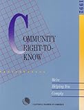 Community Right-to-Know, Dufour, James T., 1878630199