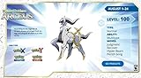 Gamestop Pokemon X & Y 3DS Mythical Arceus Code Card