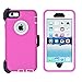 AlphaCell Phone Case Compatible with iPhone 6 / 6S (Pink - White)