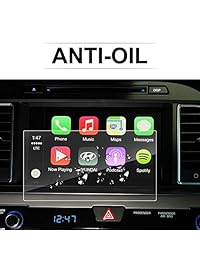 LFOTPP Glass Car Navigation Protector de pantalla para 2017 Santa Fe Tucson Azera Elantra 8 pulgadas, [9H] Pantalla de información y entretenimiento en vidrio templado Protector de pantalla táctil en el tablero del tablero