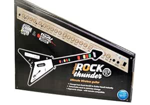 ROCK THUNDER GUITAR FOR WII GUITAR HERO AND ROCK BAND