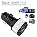 Quick Charge 3.0 Car Charger [QC 3.0] Fast Charger - LOVPHONE 2-Port / Dual USB Car Charger Adapter [QC 2.0 Compatible] for Apple iPhone 7/7 Plus/7 Pro,Samsung,All SmartPhone,Tablet,iPad,Etc.