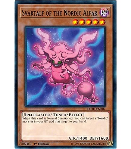 Amazon.com: Yu-Gi-Oh! - Guldfaxe of The Nordic Beasts - LEHD-ENB04 - Common  - 1st Edition - Legendary Hero Decks