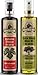 Ellora Farms | Extra Virgin Olive Oil & Pure Balsamic Vinegar combo pack | Single Origin and Traceable | Designer Glass Spray Bottles 3.38 oz. each | Pack of 2