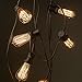 Moonrock & Co. Vintage Edison Light Bulbs - 60W Old Fashion Squirrel Cage Filament - 120 Volts - 230 Lumens - ST58 Teardrop - Dimmable Antique Amber Lighting - Warranty Included