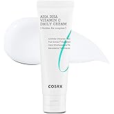 COSRX AHA BHA VITAMIN C Daily Cream 1.69 fl. oz 50 ml, Face Cream, Anti Aging, Plumping Skin, Natural, Fruit, Korean Skin Care