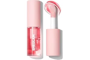 SHEGLAM Jelly Wow Hydrating Non-Sticky Lip Oil Moisturizing Plumping Lip Gloss - Berry Involved