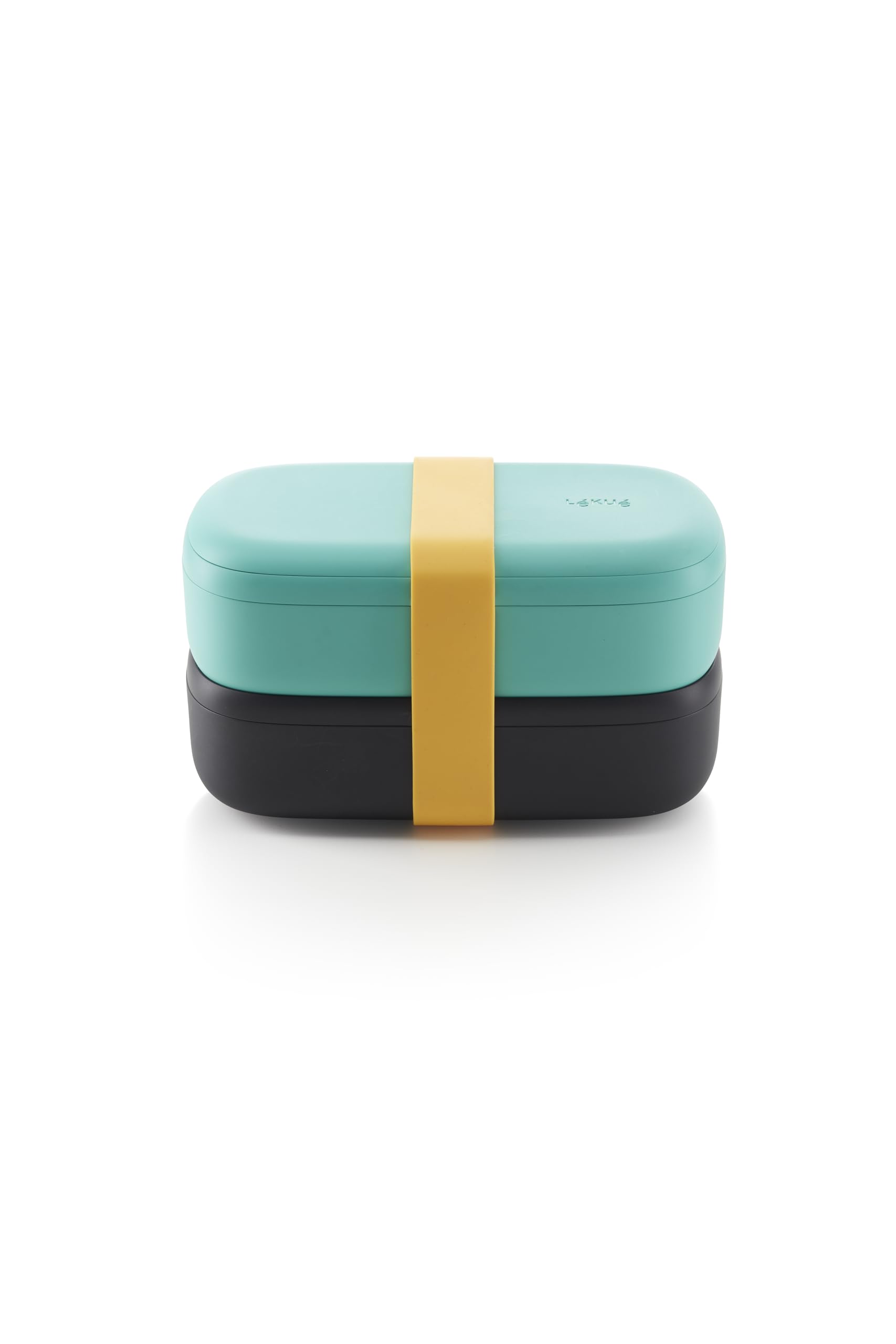 Lékué - Airtight Container for Transporting and Storing Food, Polypropylene, Turquoise, One Size