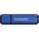 Kingston Digital 32GB Data Traveler AES Encrypted Vault Privacy 256Bit 3.0 USB Flash Drive (DTVP30/32GB)