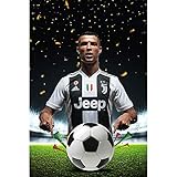 Earendel Superstar Cristiano is Coming! Ronaldo Joins Juventus Memorial HD Poster Fans Home Decoration Sports Wall Stickers