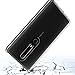 Nokia 6.1 Case,Nokia 6 2018 Case,Yiakeng Waterproof Wallet Slim Soft Glitter Silicone Crystal TPU Phone Cases Full Cover for Nokia 6.1 Case (Clear)