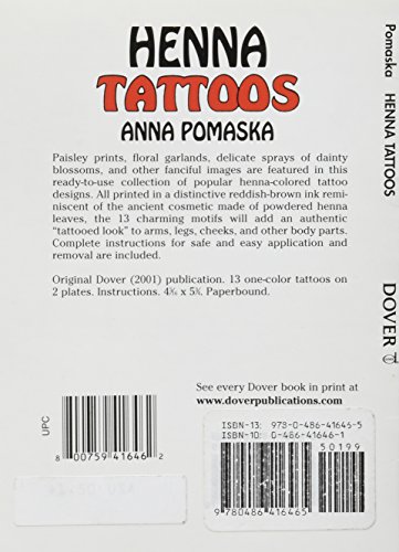Dover Publications-Henna Tattoos