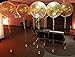 36 Inch Confetti Balloon Jumbo Confetti Latex Balloon Filled with Confetti · 2 Pieces (Golden Spot)