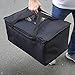 Commercial Quality Food Delivery Bag - Heavy-Duty Durable Bags - Thick Insulation and Extra Strength Zipper - Fits Full-Size Catering Pan - Ideal for Uber Eats, Doordash, Grubhub, Restaurant, Catering