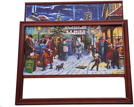 JIGFRAME DARK 500 LARGE - Jigsaw puzzle frame to 24.5 inches x 18.6 inches