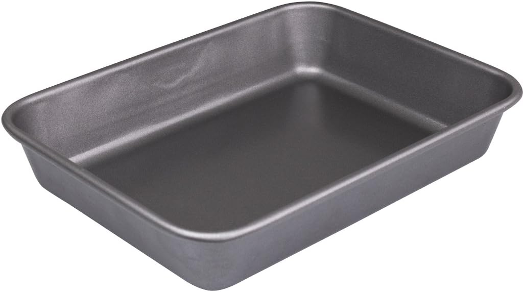 Premium Heavy Gauge Small (28cm) Roaster/Roasting tin - Teflon ®TM Non Stick - Made in The UK