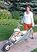 Allsop WheelEasy - Foldable Garden Cart (Wheelbarrow) with Easy Grip Handles